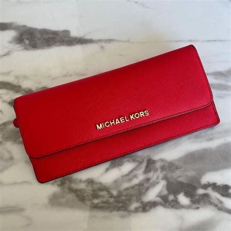 michael kors geldbörse rot|Michael Kors Portemonnaies / Geldbeutel in Rot .